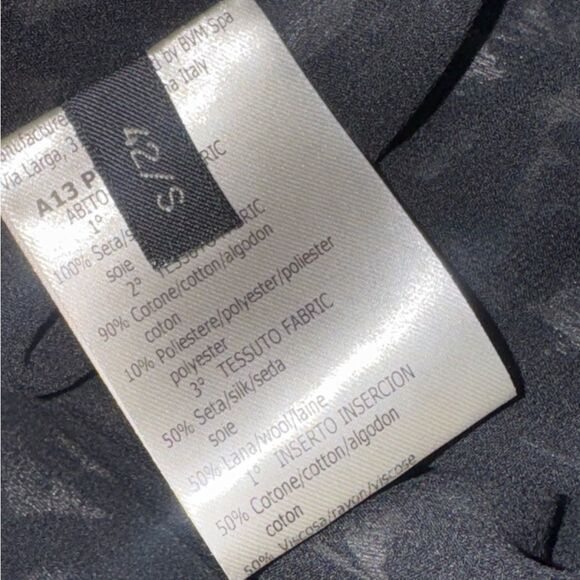 GIAMBATTISTA VALLI black Crochet & animal print runway Silk Knee-Length Dress - Picture 7 of 9